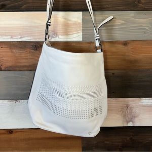Elliot Lucca Shoulder/handbag bag, white leather, New never been used
